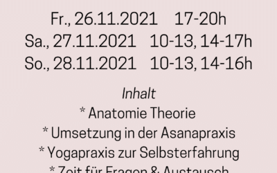 Workshop: Gesund praktizieren im Yoga!